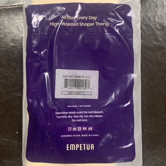 Empetua by Shapermint All Day Every Day High-Waisted Shaper Thong - Picture 4 of 4